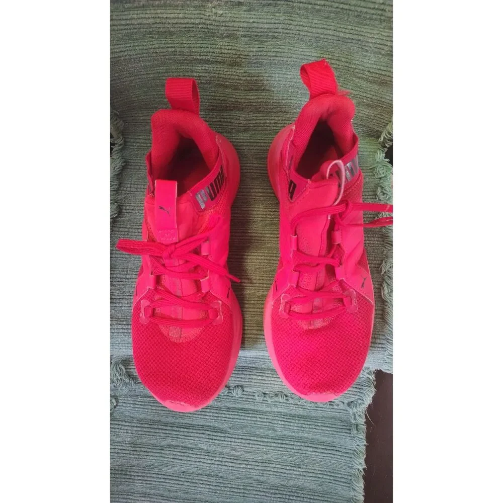 Puma Contempt Demi Men's Athletic Running Shoes Sneakers All Red Size 5.5